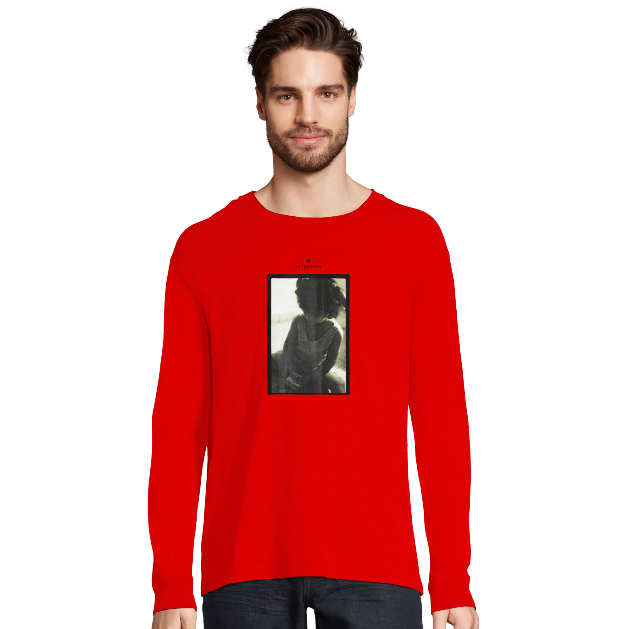 Sharing - "Little Secret" Long sleeve Bright Red 3