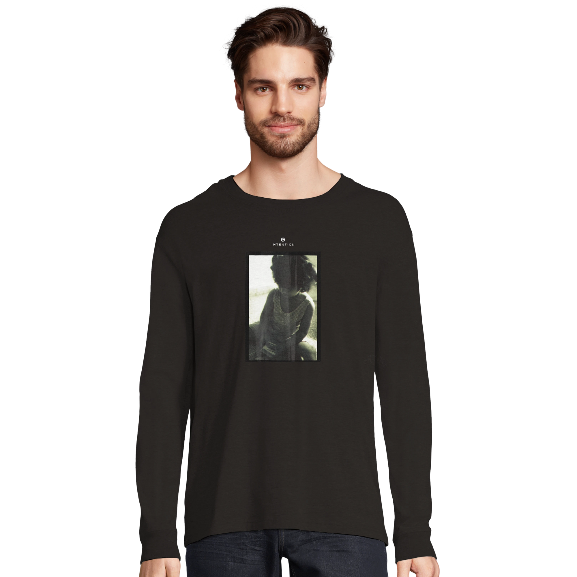 Sharing - "Little Secret" Long sleeve Deep Black 3