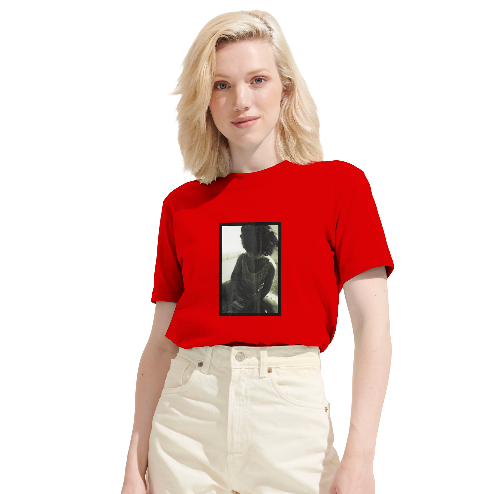 Sharing - "Little Secret" T-shirt Bright Red 6