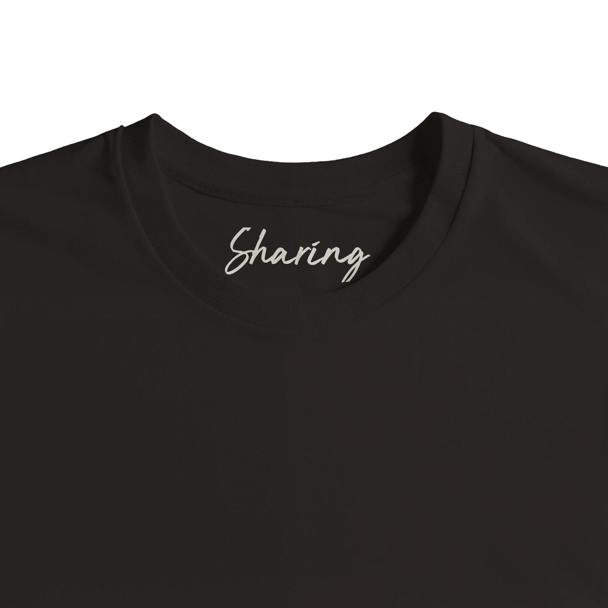 Sharing - "Little Secret" T-shirt Deep Black 2