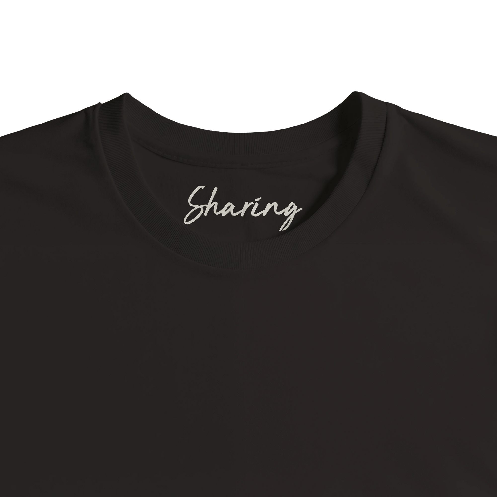 Sharing - "Little Secret" T-shirt Deep Black 2