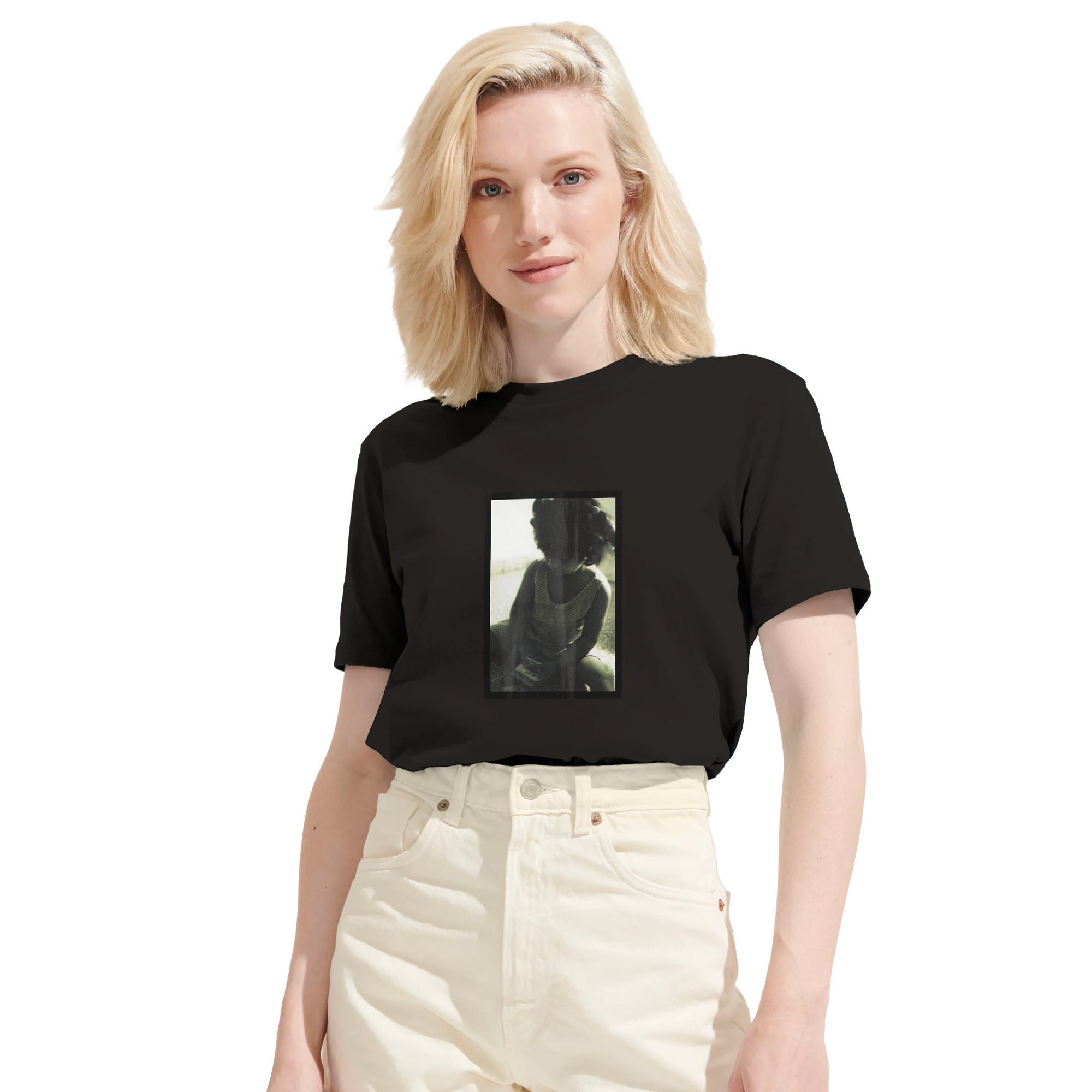 Sharing - "Little Secret" T-shirt Deep Black 6