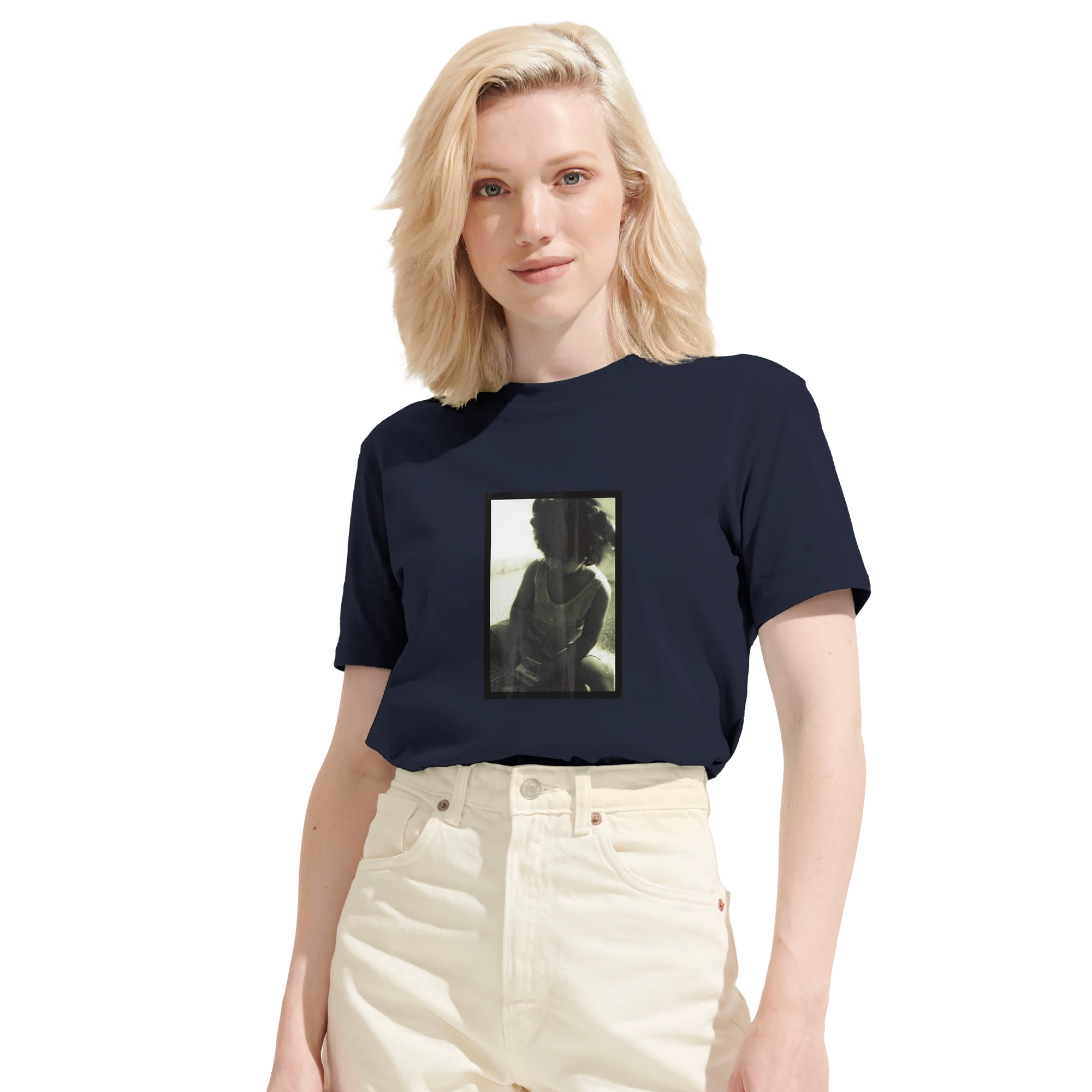 Sharing - "Little Secret" T-shirt French Navy 6