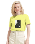 Sharing - "Little Secret" T-shirt Light Yellow 6