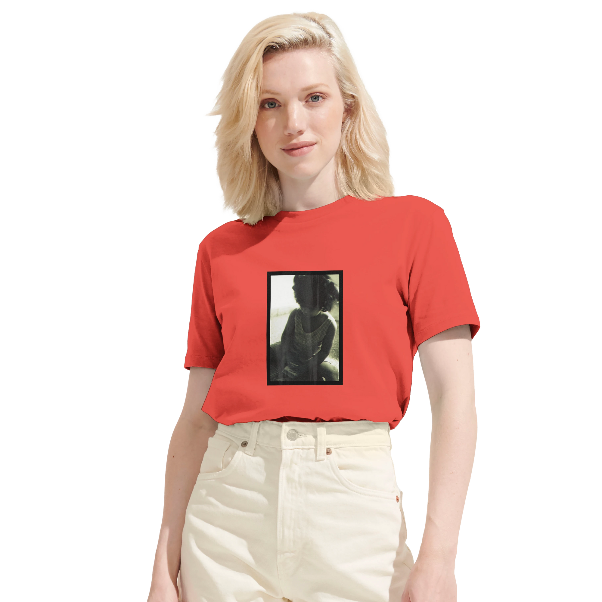 Sharing - "Little Secret" T-shirt pop orange 6