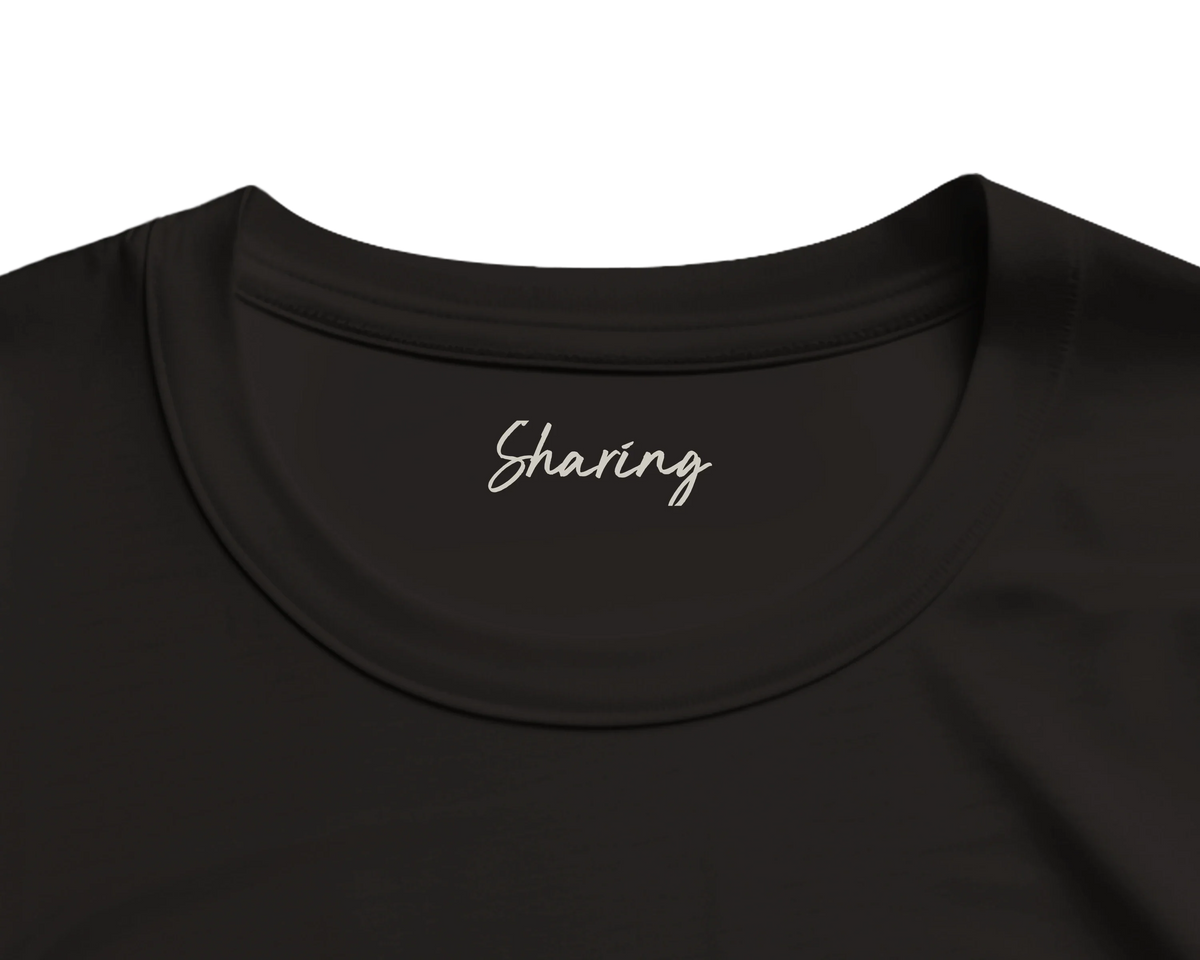 Sharing - "Little Secret" T-shirt Deep Black 2
