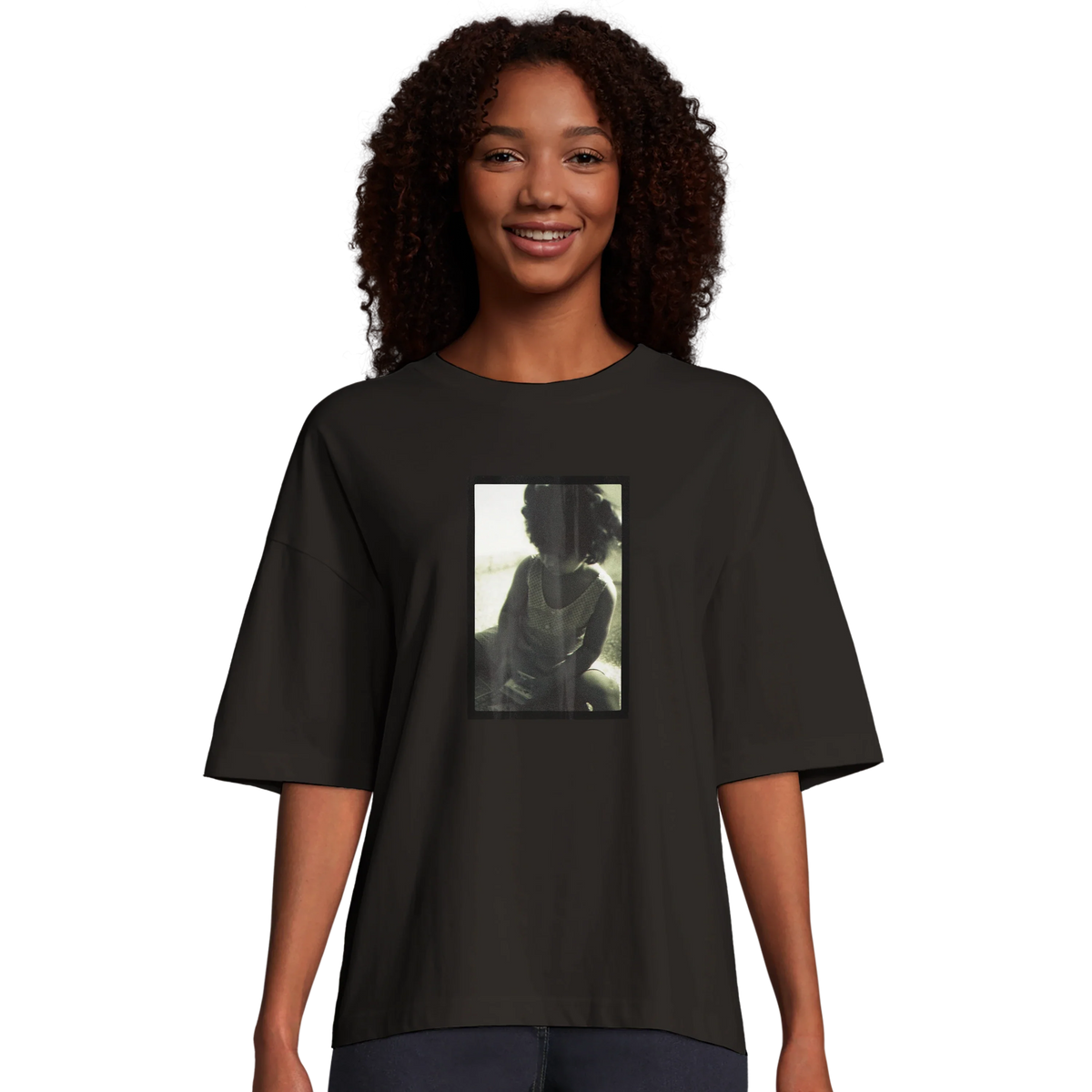 Sharing - "Little Secret" T-shirt Deep Black 4