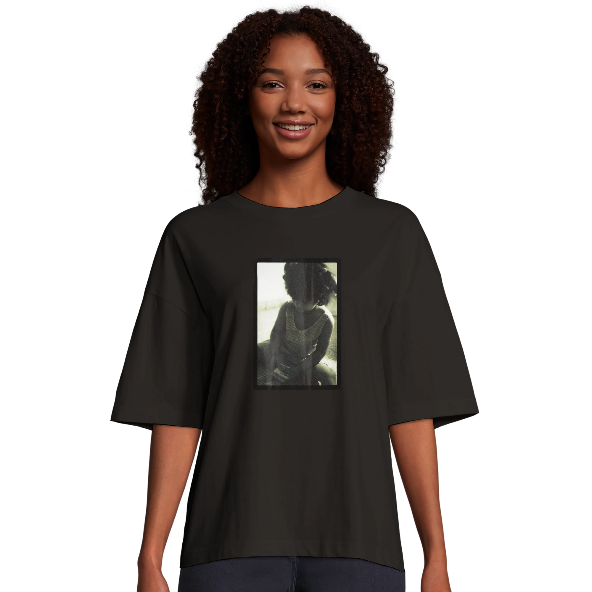 Sharing - "Little Secret" T-shirt Deep Black 4