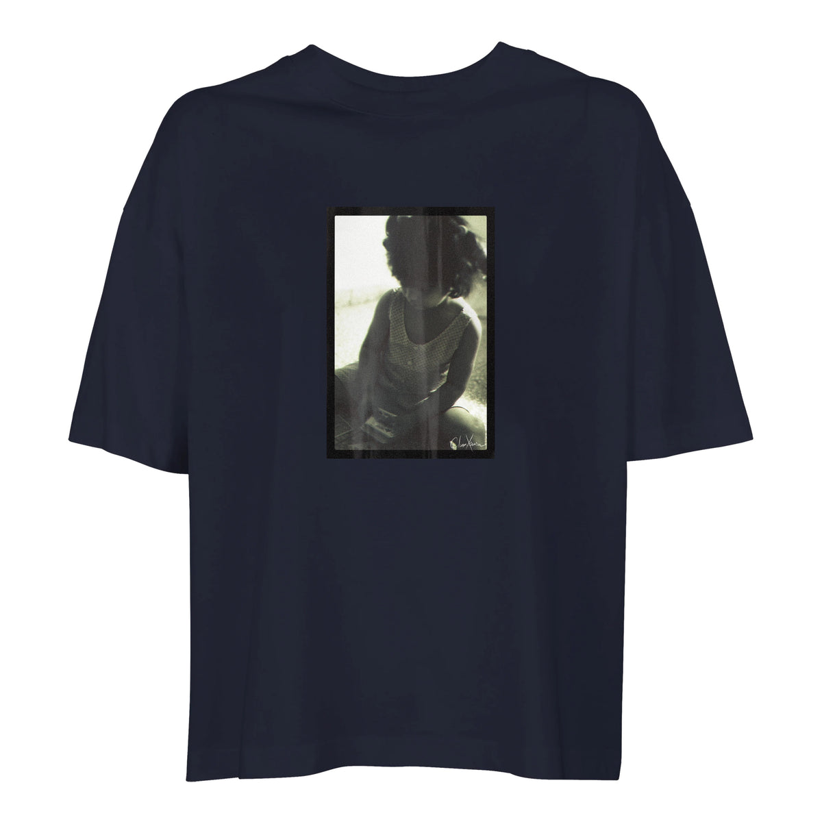 Sharing - "Little Secret" T-shirt French Navy 1
