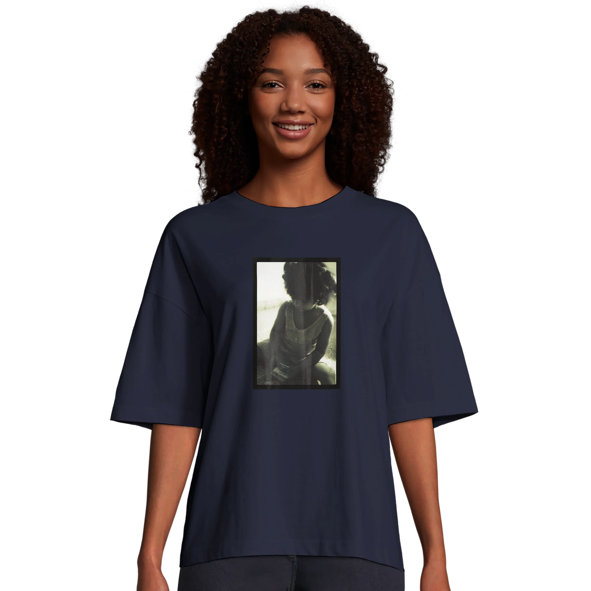 Sharing - "Little Secret" T-shirt French Navy 4