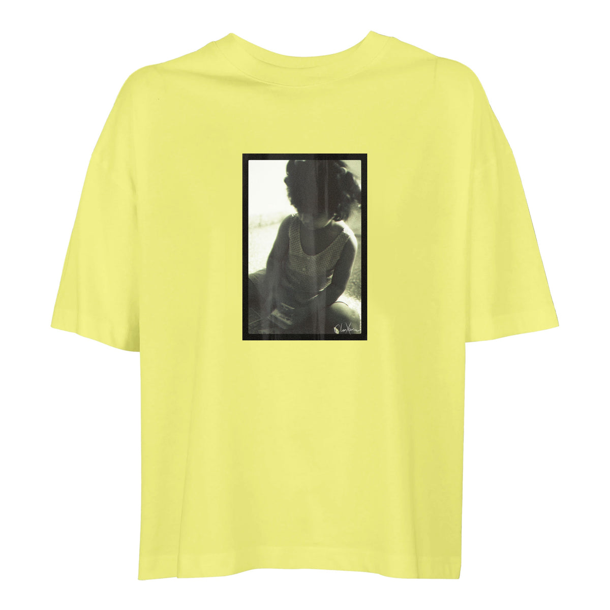 Sharing - "Little Secret" T-shirt Light Yellow 1