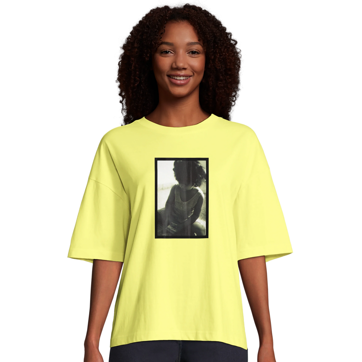 Sharing - "Little Secret" T-shirt Light Yellow 4