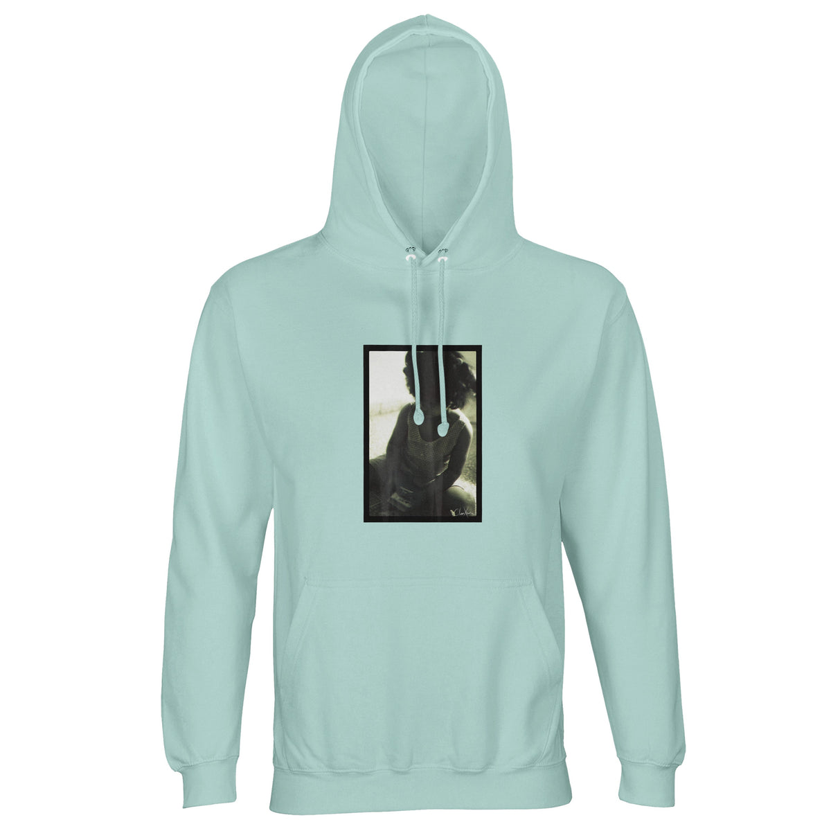 Sharing - "Little Secret" Hoodie arctic blue 1
