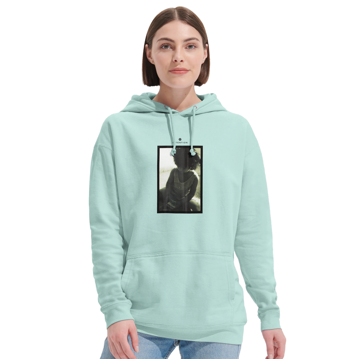 Sharing - "Little Secret" Hoodie arctic blue 5