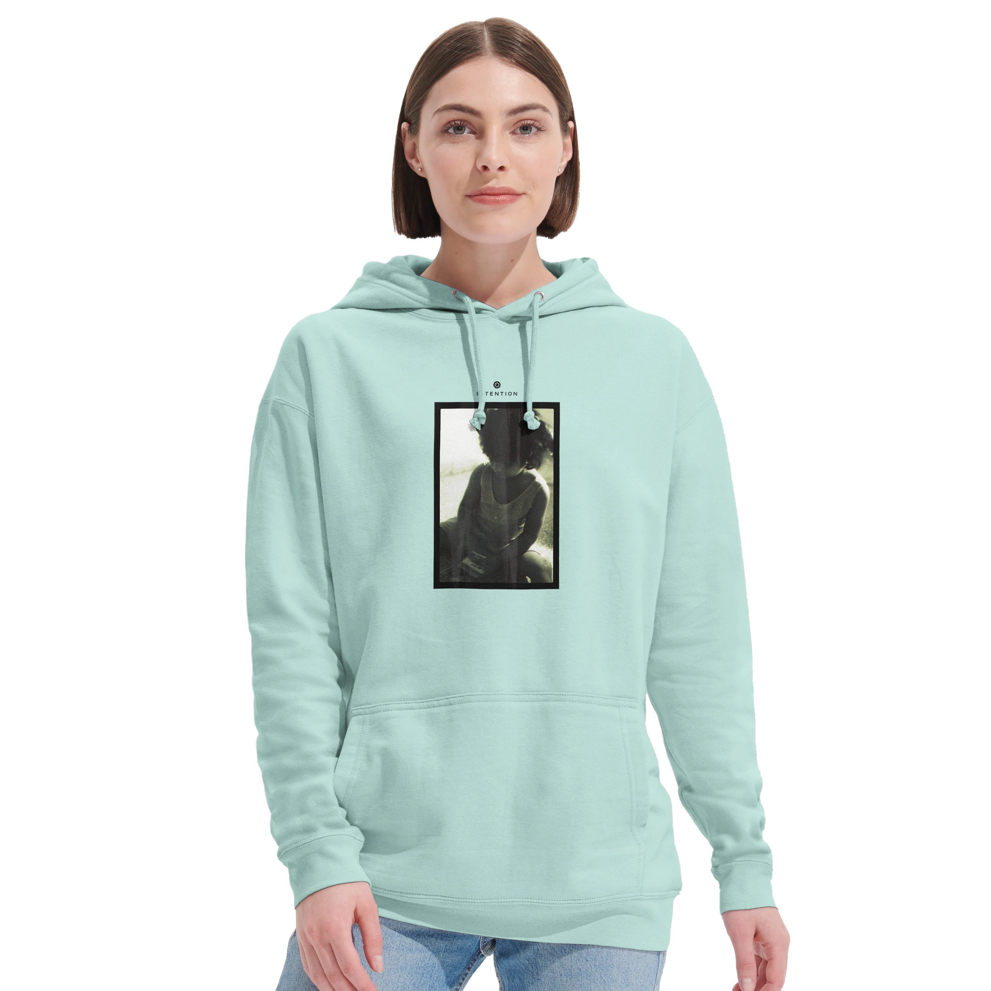 Sharing - "Little Secret" Hoodie arctic blue 5