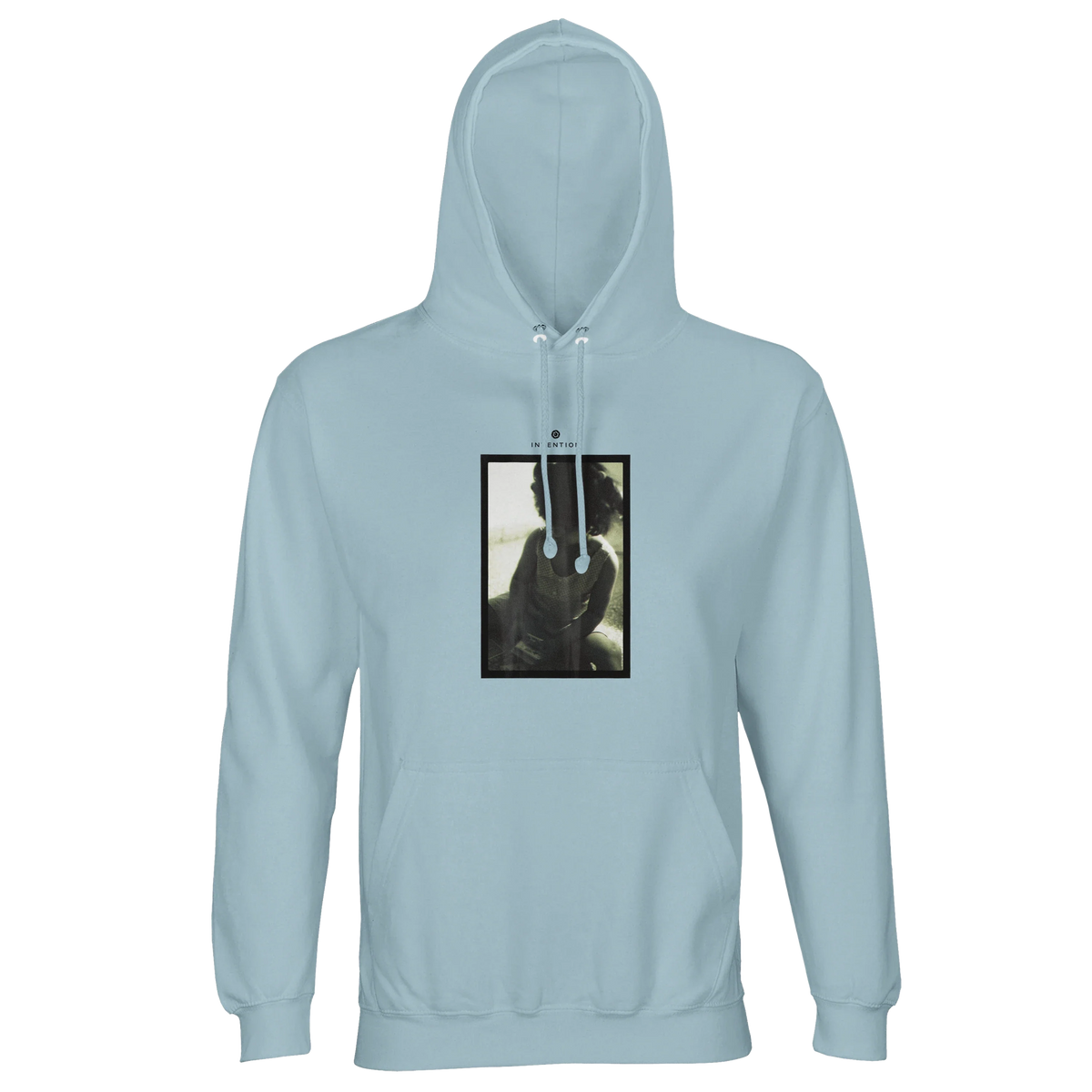 Sharing - "Little Secret" Hoodie creamy blue 1
