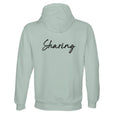 Sharing - "Little Secret" Hoodie creamy green 2