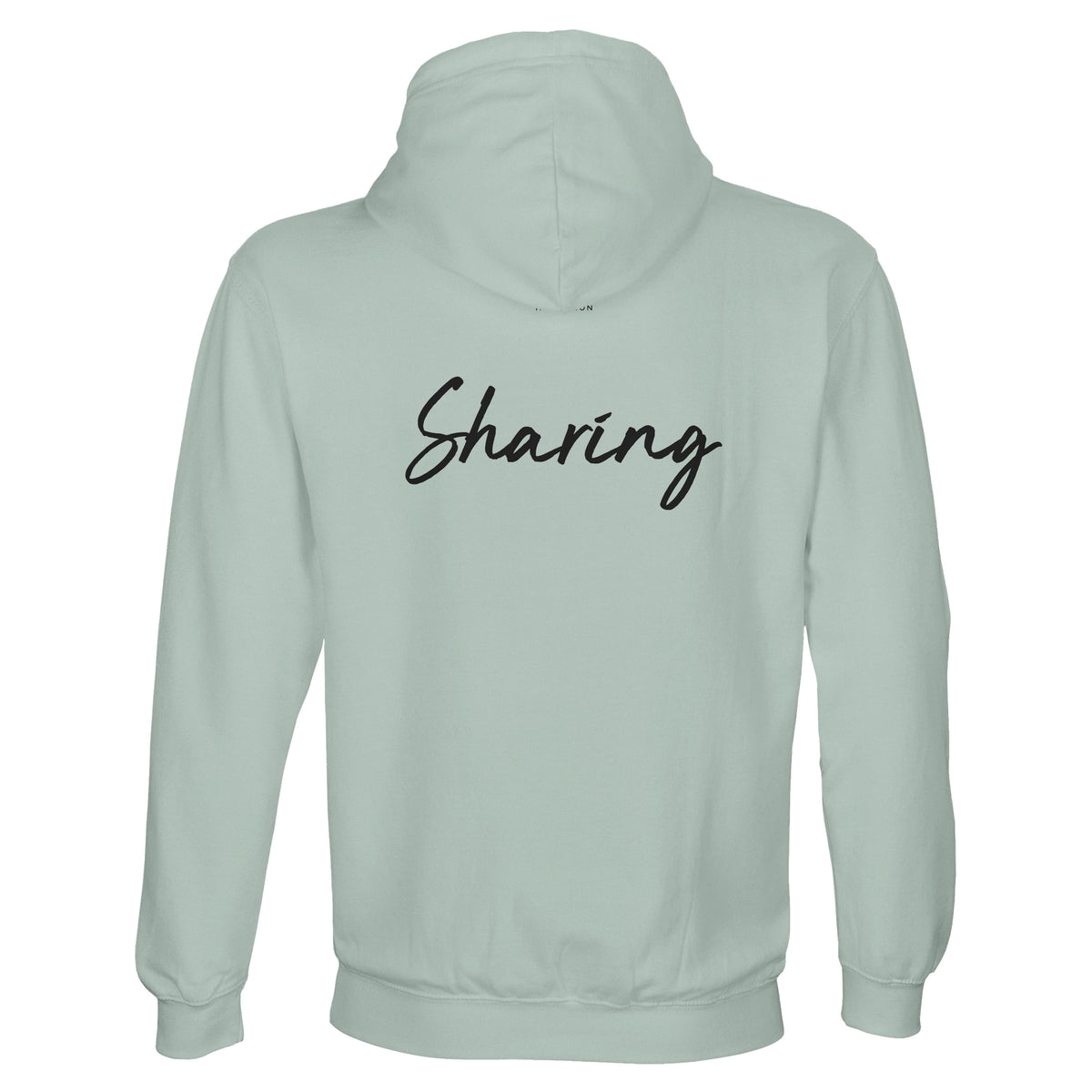 Sharing - "Little Secret" Hoodie creamy green 2
