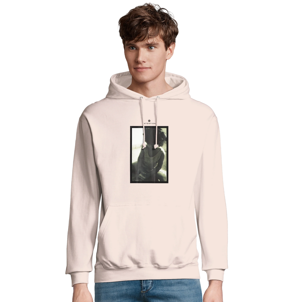Sharing - "Little Secret" Hoodie creamy pink 3