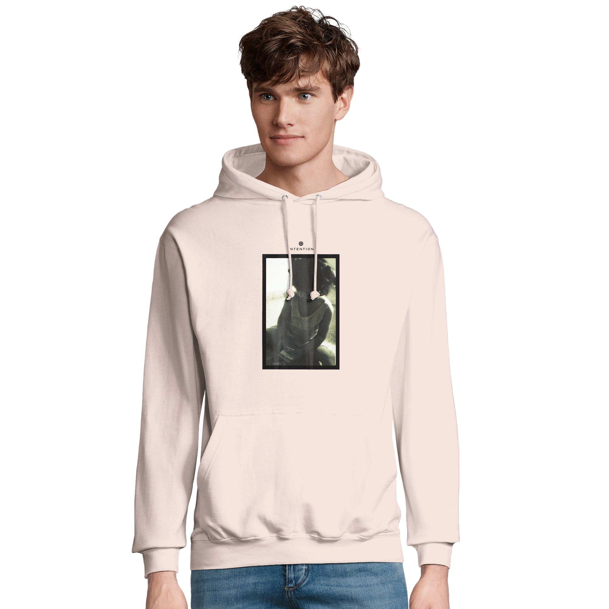 Sharing - "Little Secret" Hoodie creamy pink 3