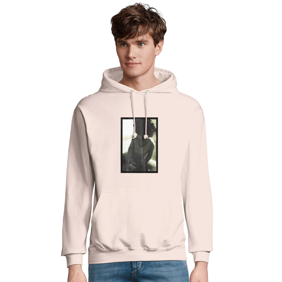 Sharing - "Little Secret" Hoodie creamy pink 4