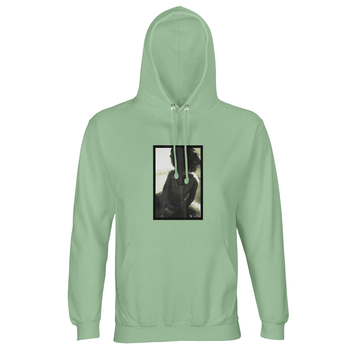 Sharing - "Little Secret" Hoodie frozen green 1