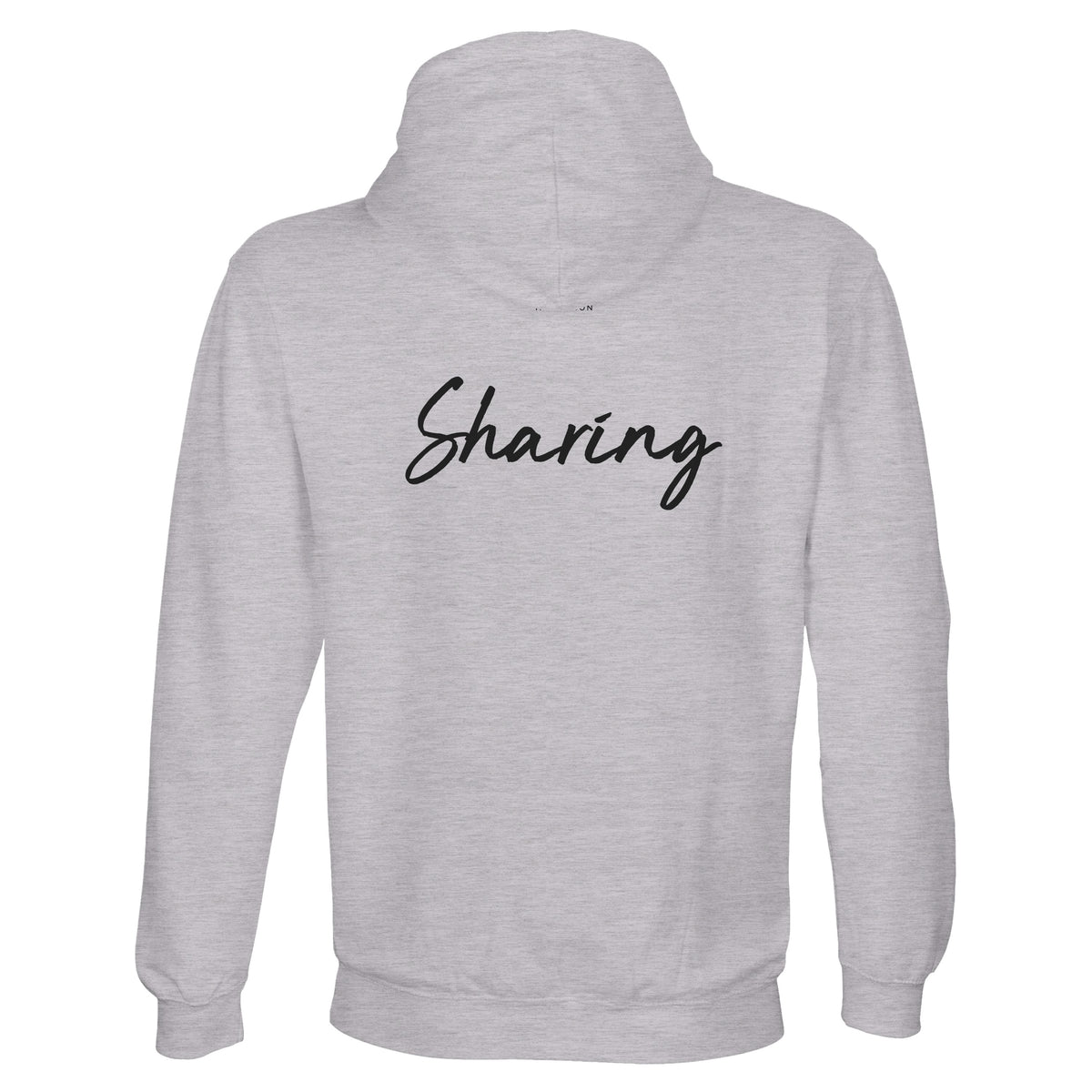 Sharing - "Little Secret" Hoodie Grey Melange 2