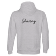Sharing - "Little Secret" Hoodie Grey Melange 2