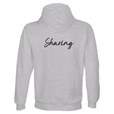 Sharing - "Little Secret" Hoodie Grey Melange 2