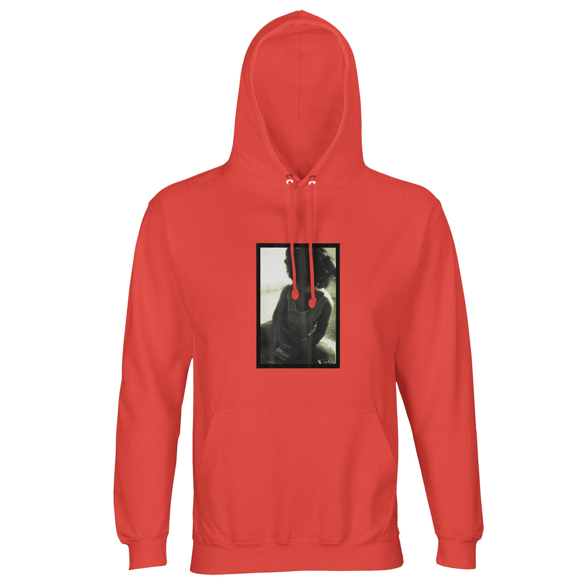 Sharing - "Little Secret" Hoodie pop orange 1