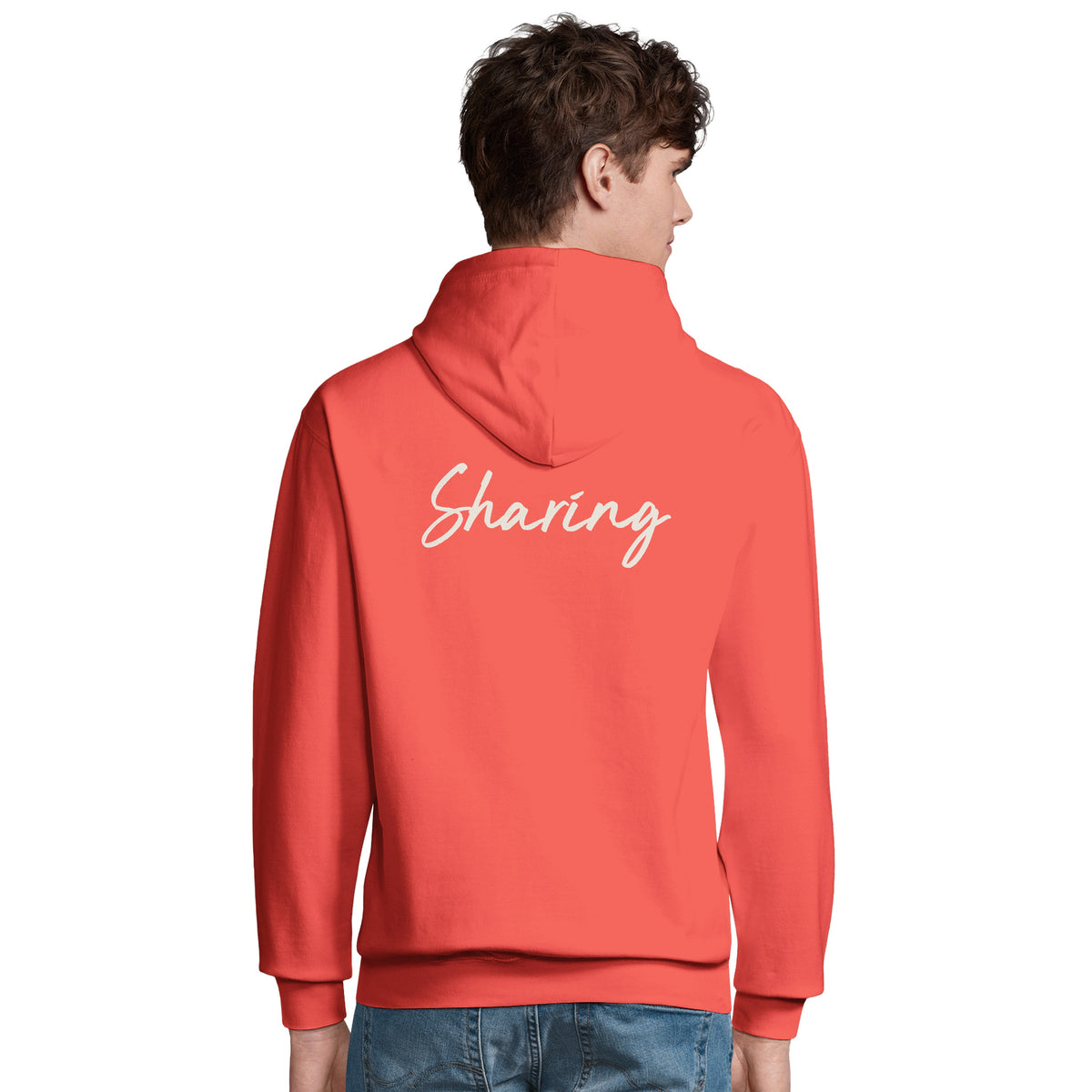 Sharing - "Little Secret" Hoodie pop orange 5