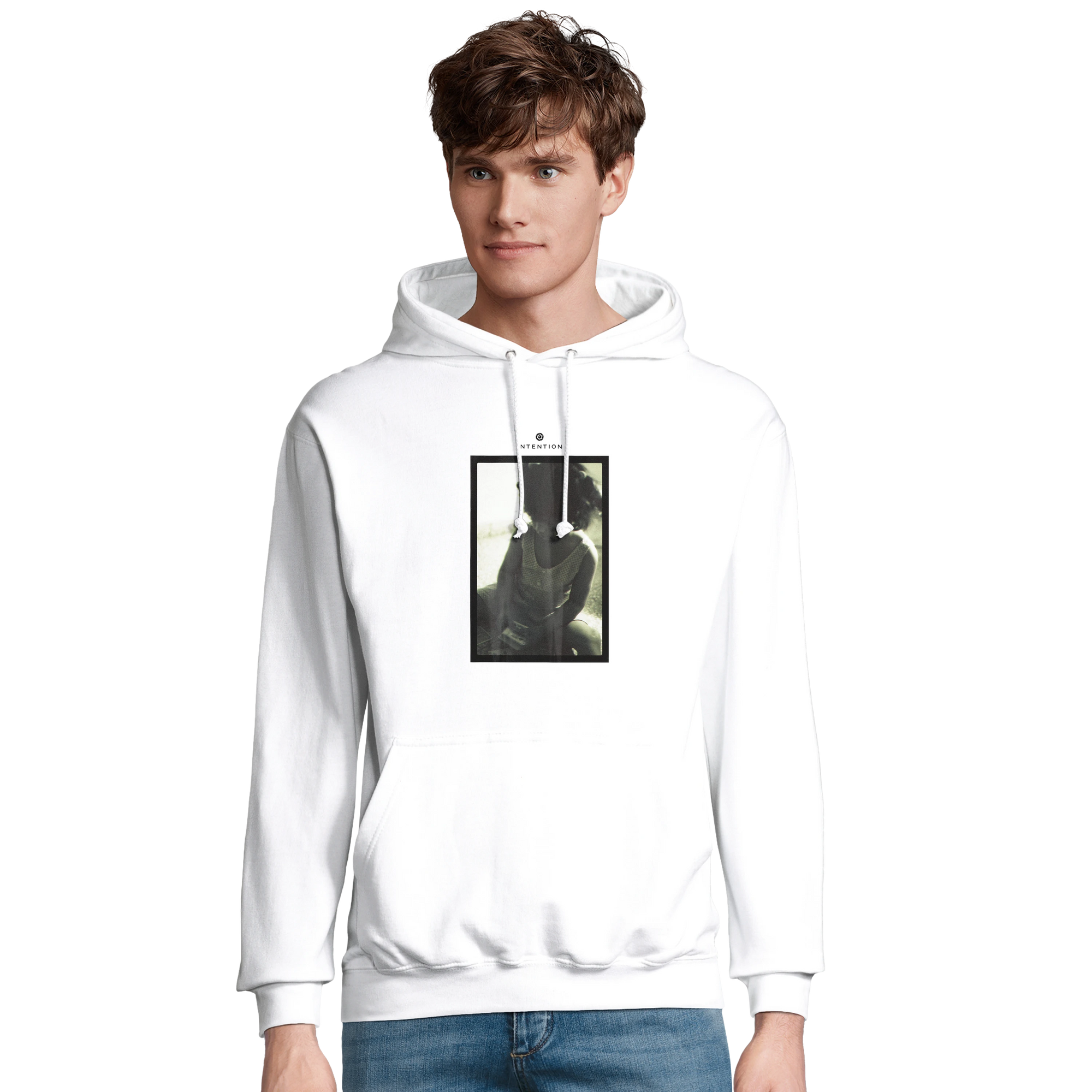 Sharing - "Little Secret" Hoodie White 3