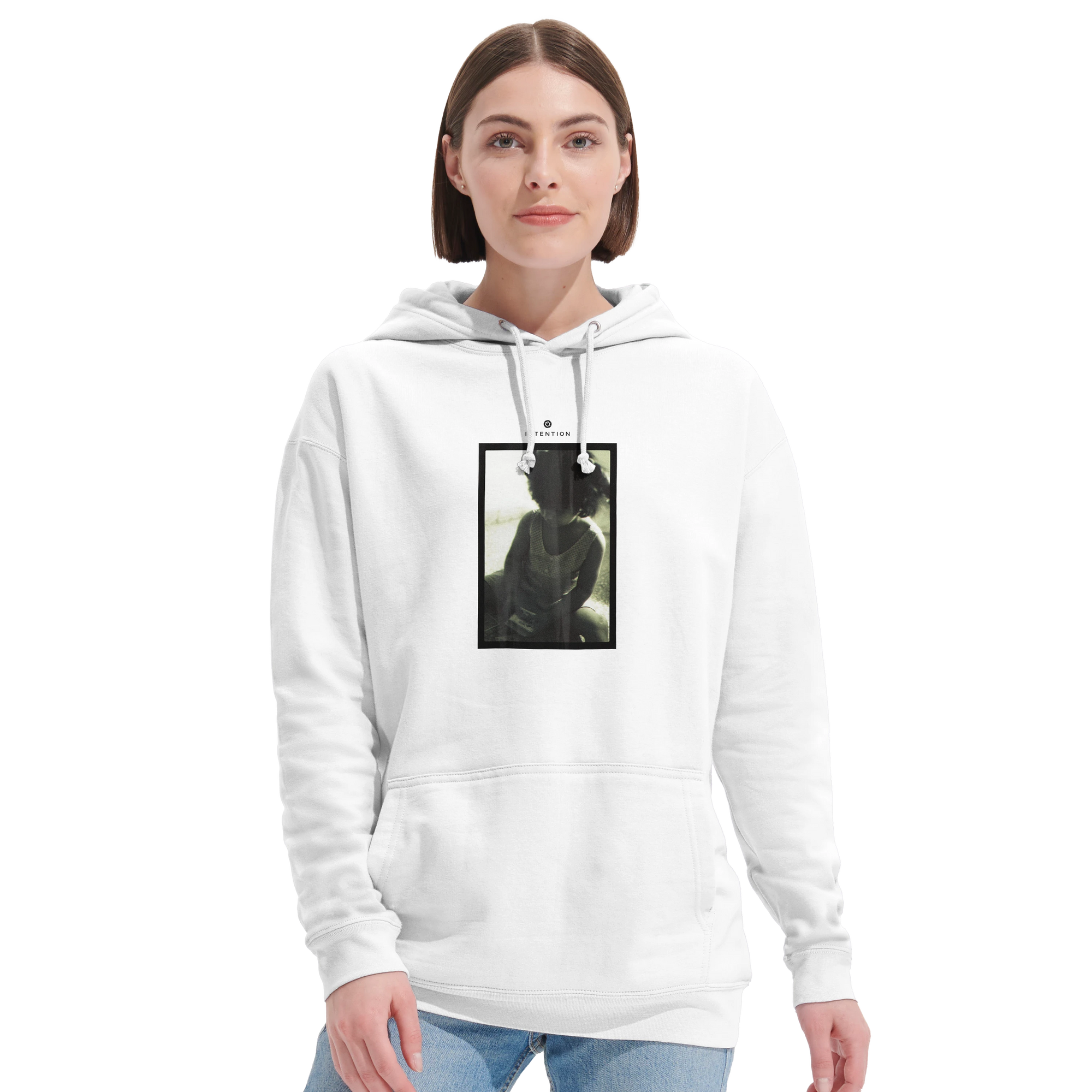 Sharing - "Little Secret" Hoodie White 5
