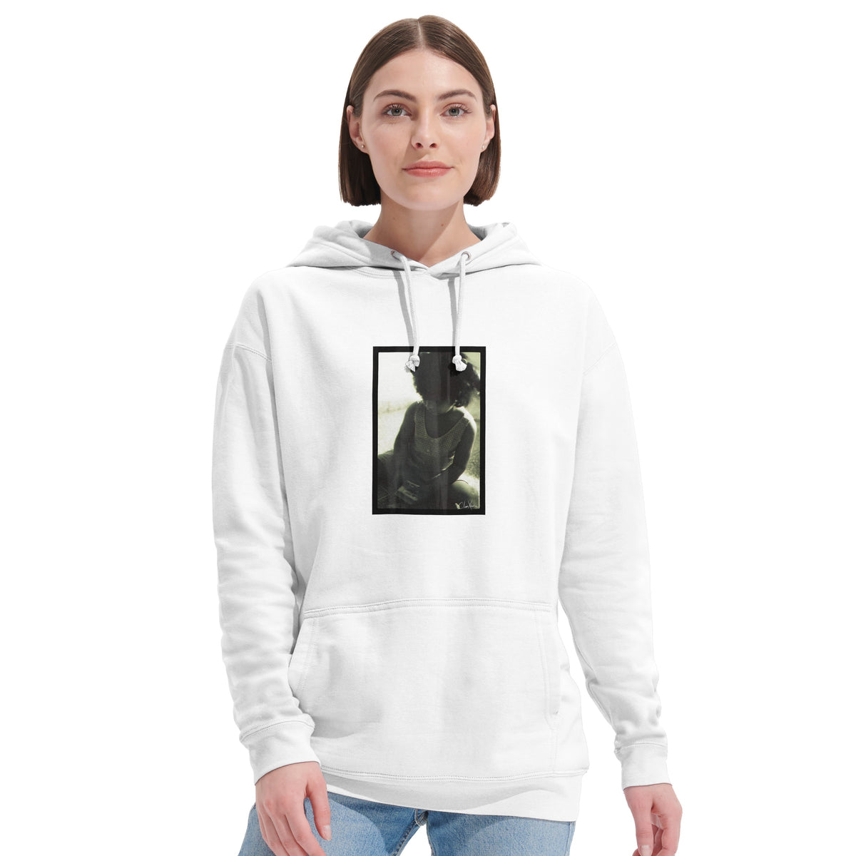 Sharing - "Little Secret" Hoodie White 6