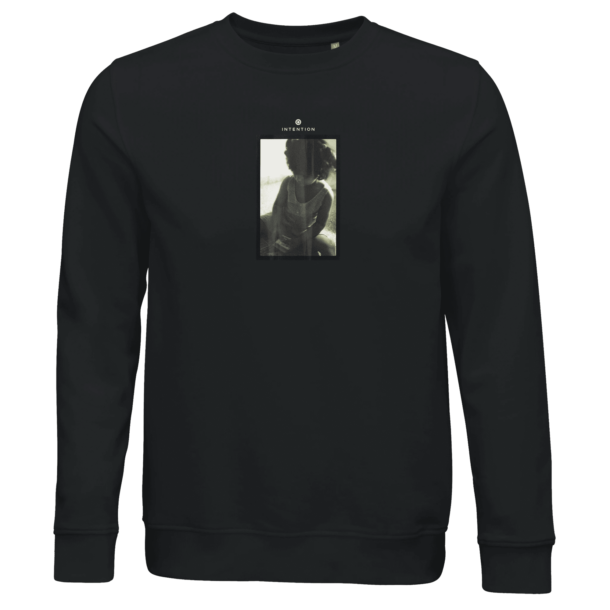 Sharing - "Little Secret" Sweatshirt Black XS 4
