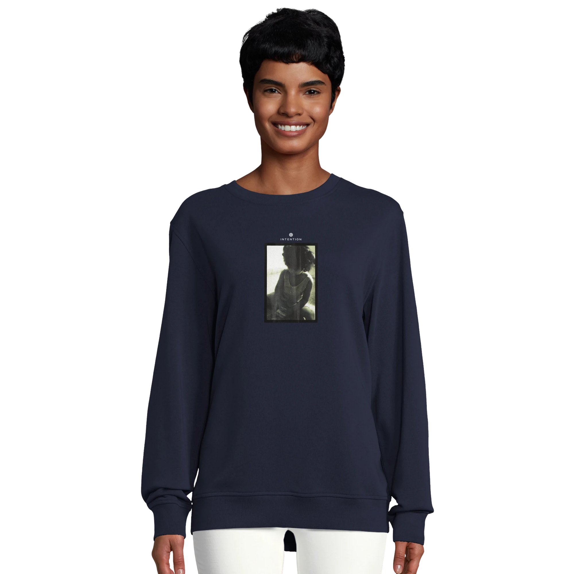 Sharing - "Little Secret" Sweatshirt French Navy XS 32