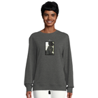 Sharing - "Little Secret" Sweatshirt Grey Melange XS 5