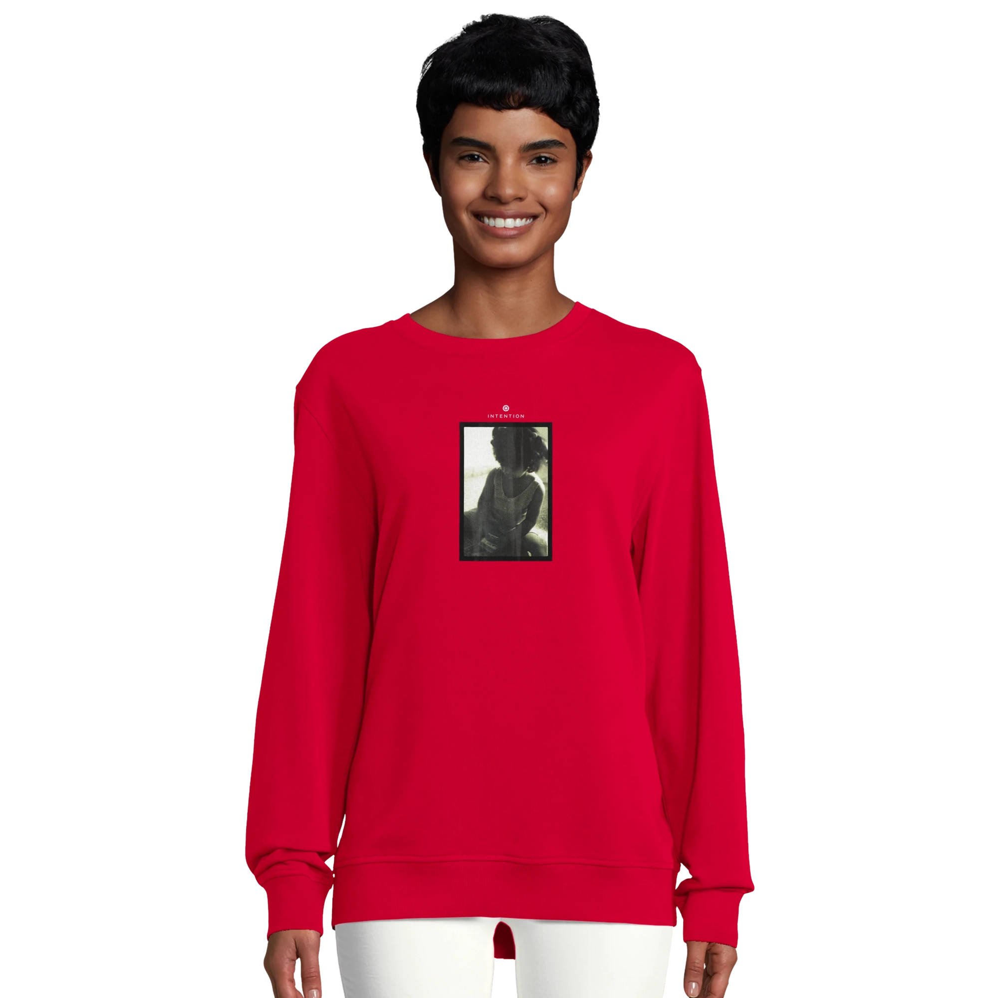 Sharing - "Little Secret" Sweatshirt Red XS 14