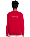 Sharing - "Little Secret" Sweatshirt Red XS 15