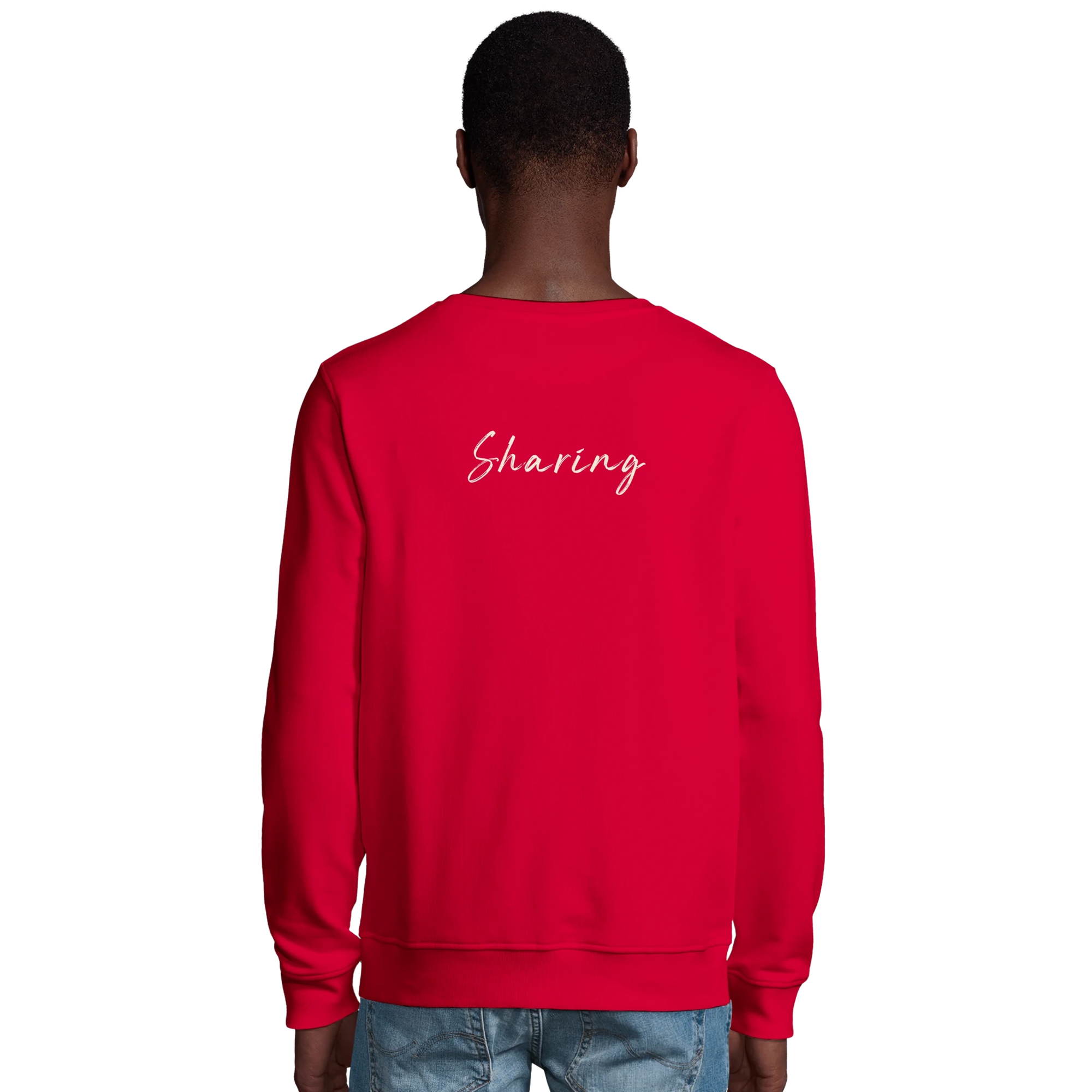 Sharing - "Little Secret" Sweatshirt Red XS 13