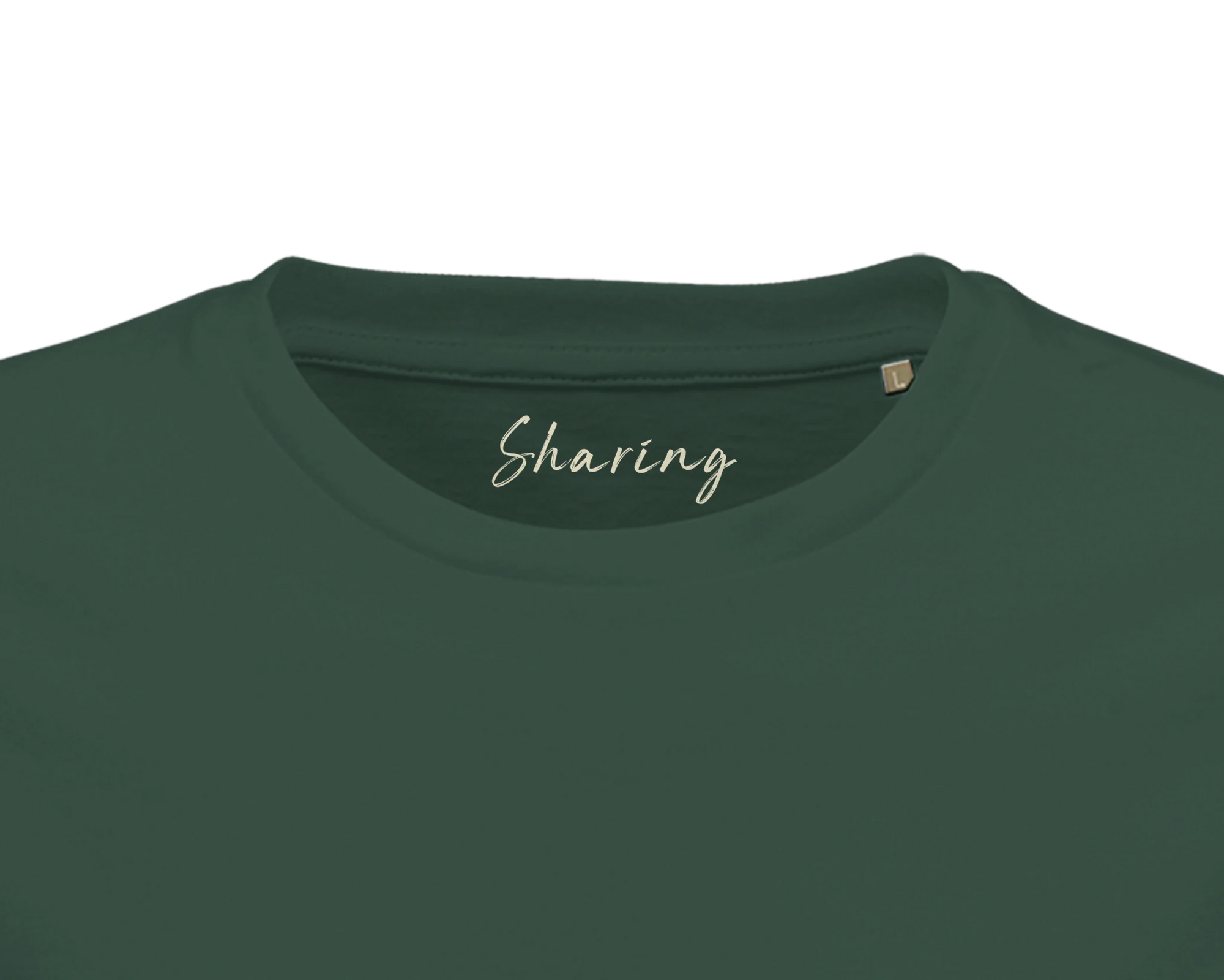 Sharing - "Little Secret" T-shirt Bottle Green XS 22