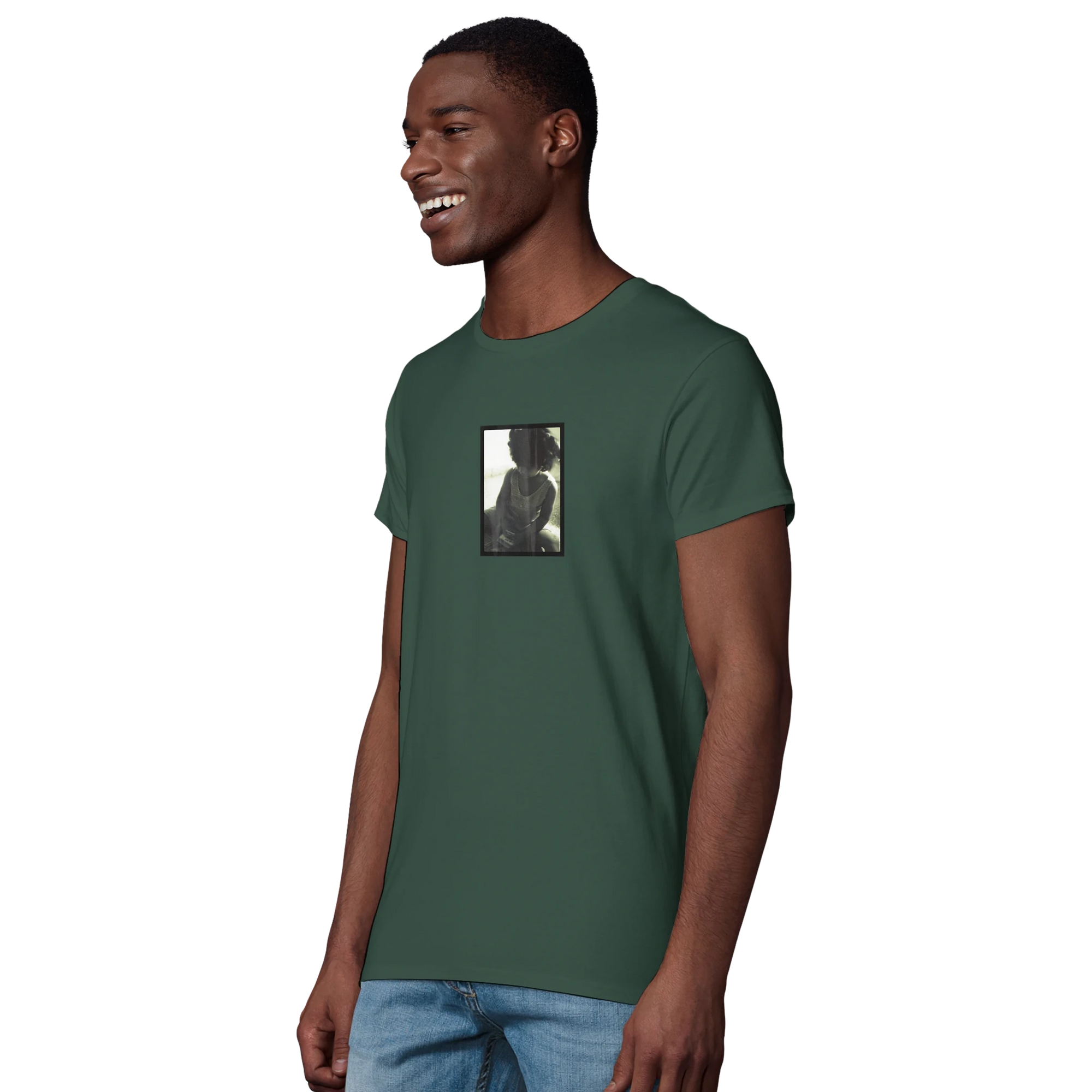 Sharing - "Little Secret" T-shirt Bottle Green XS 26