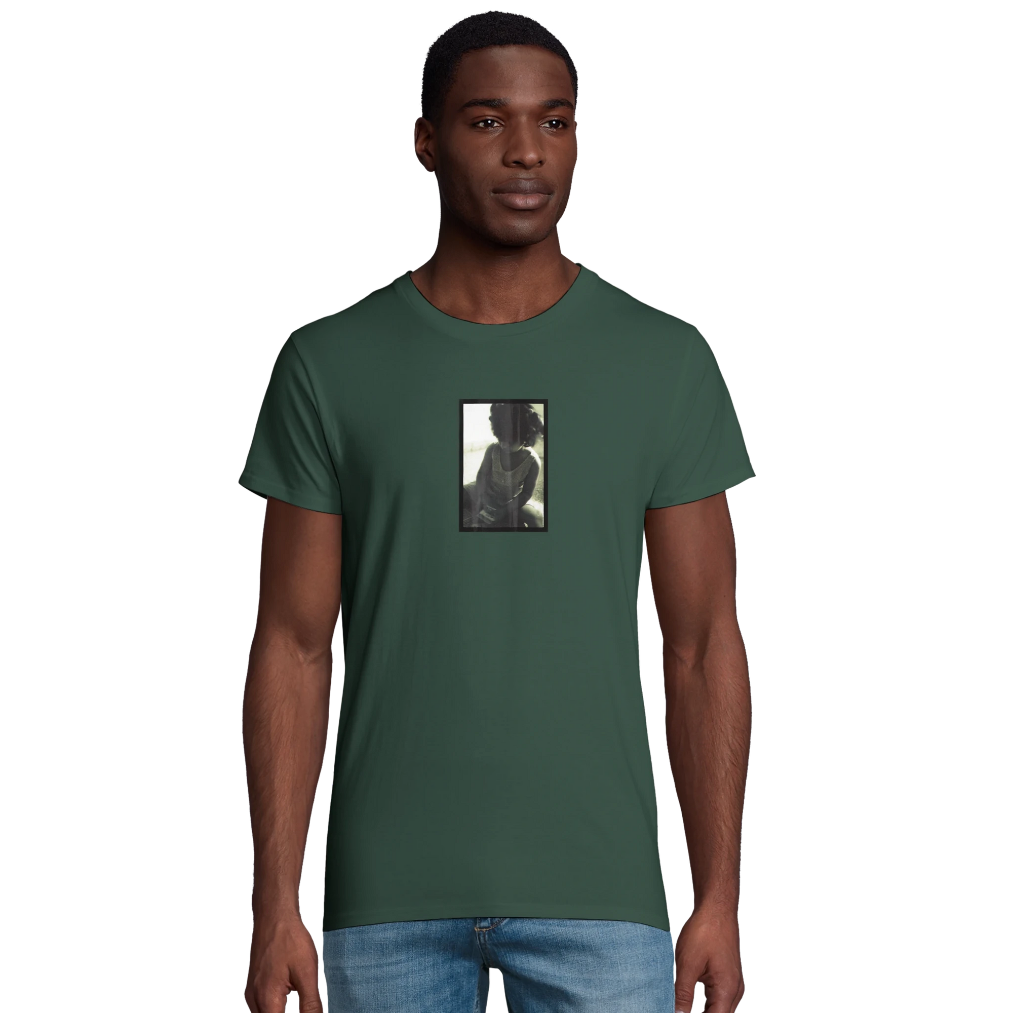 Sharing - "Little Secret" T-shirt Bottle Green XS 24