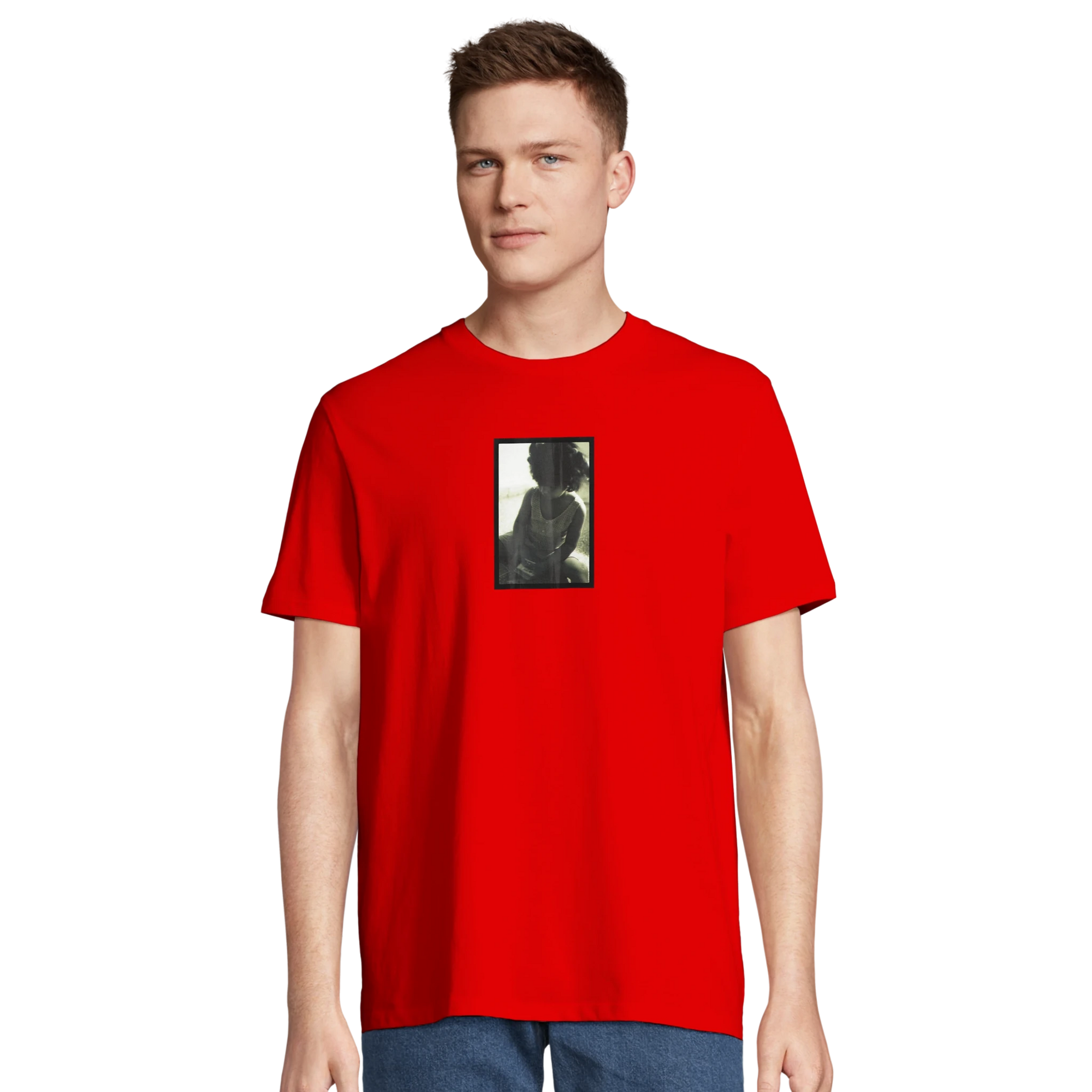 Sharing - "Little Secret" T-shirt Bright Red XS 4