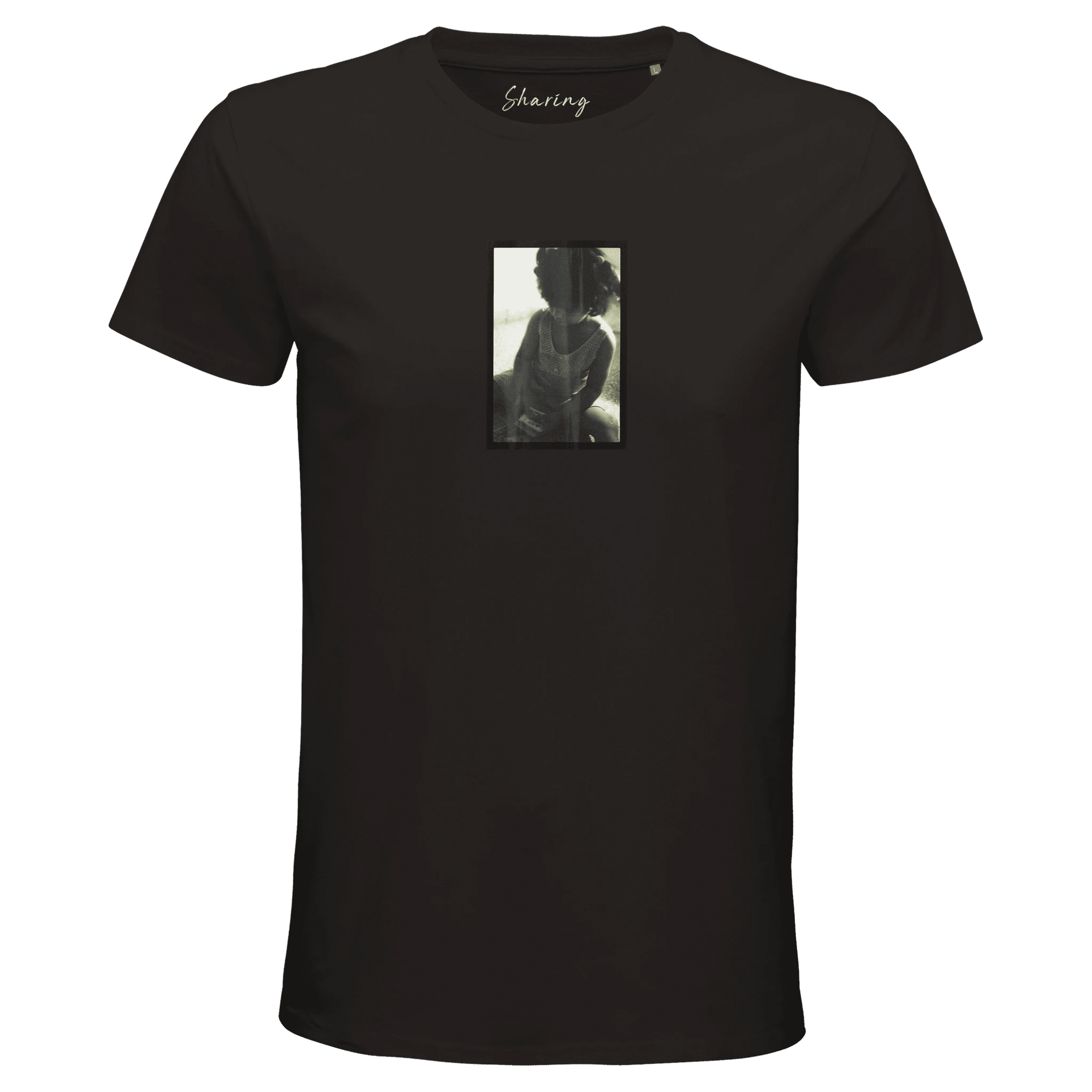 Sharing - "Little Secret" T-shirt Deep Black XS 10
