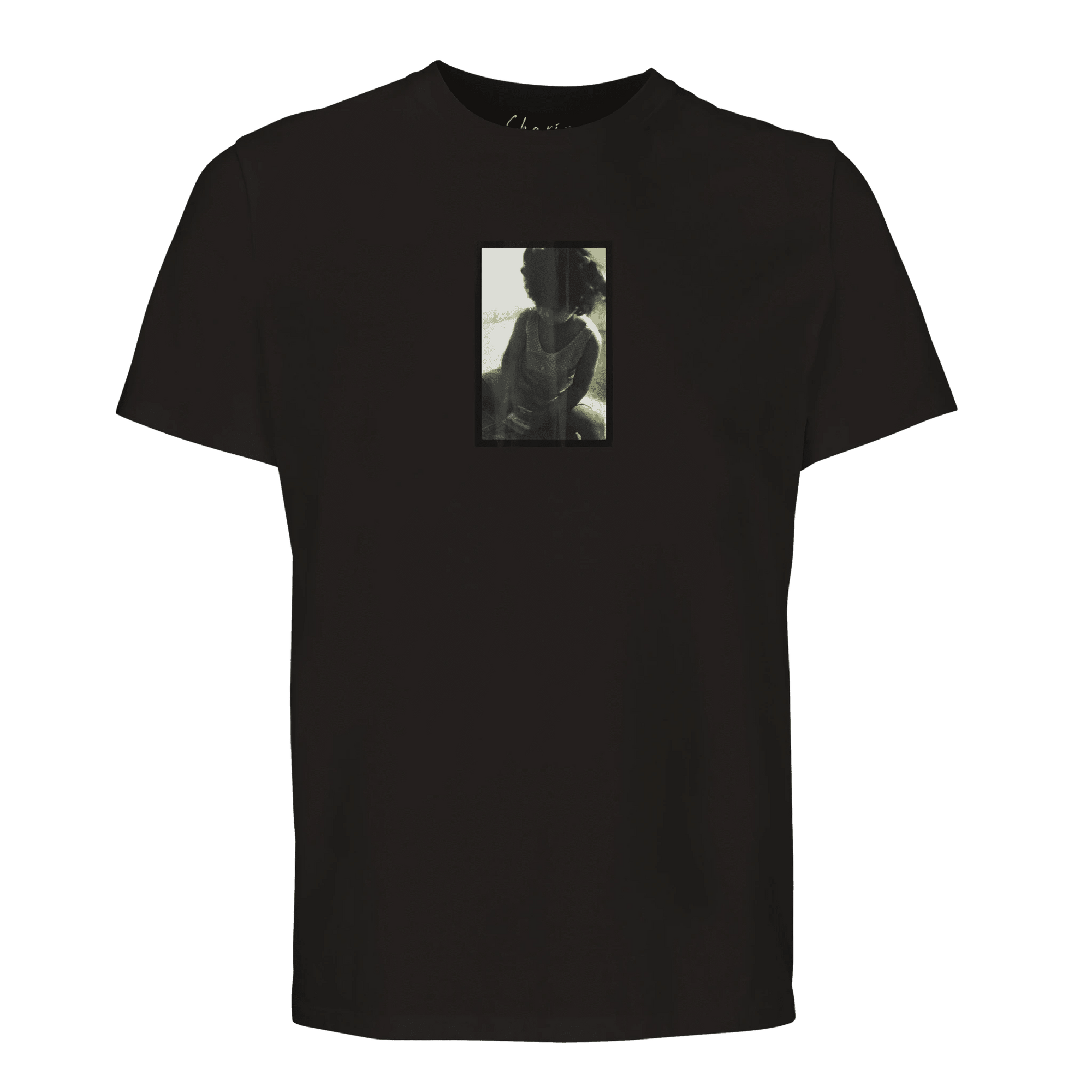 Sharing - "Little Secret" T-shirt Deep Black XS 1