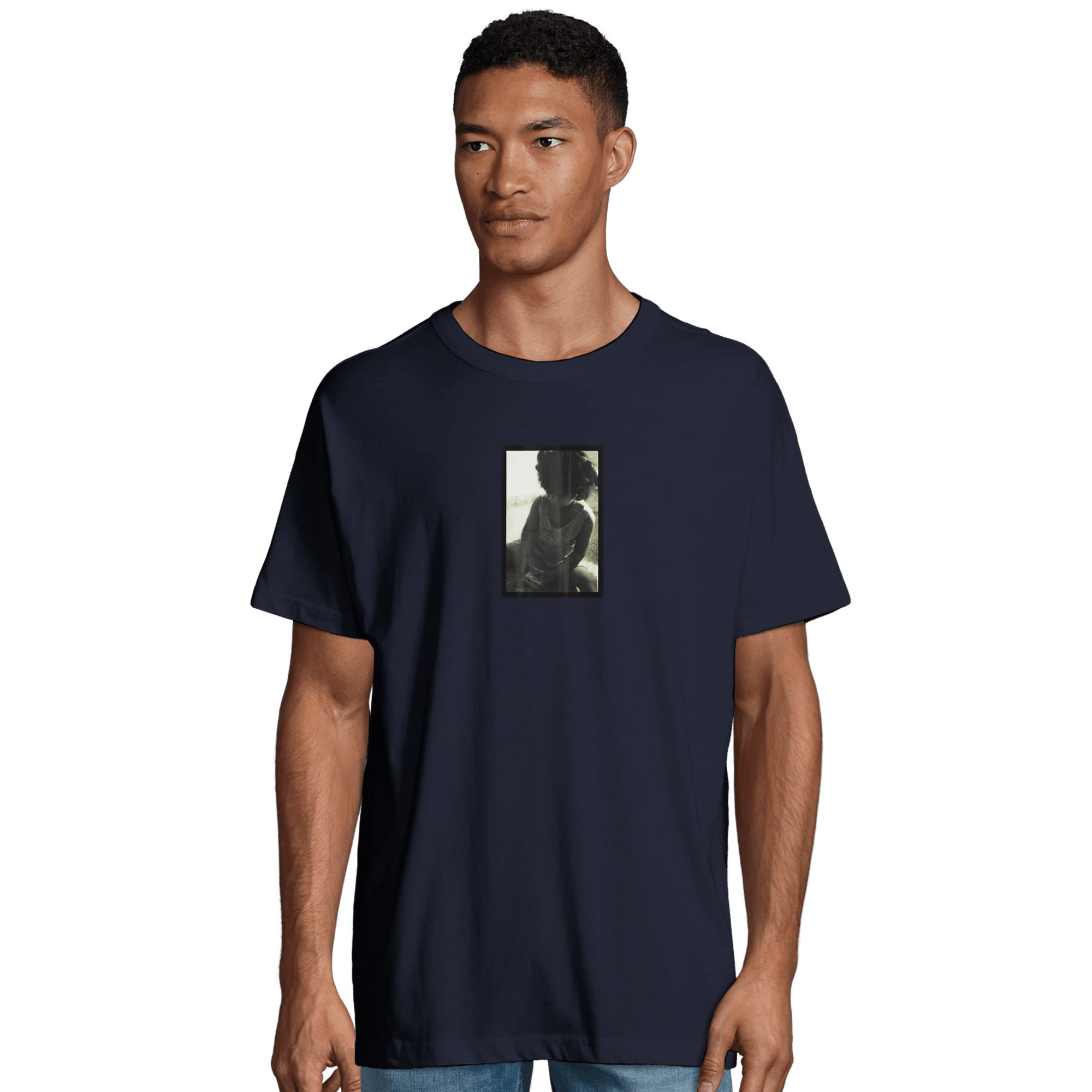 Sharing - "Little Secret" T-shirt French Navy S 7