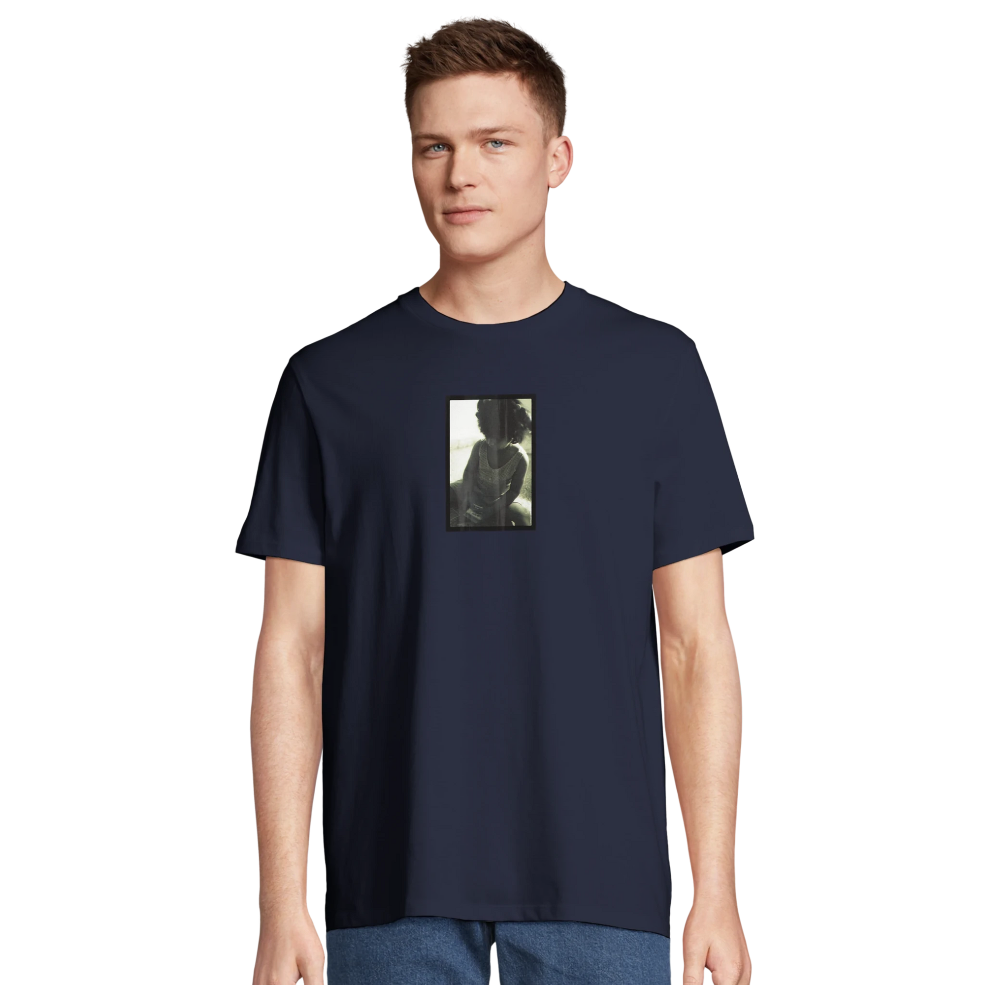 Sharing - "Little Secret" T-shirt French Navy XS 4