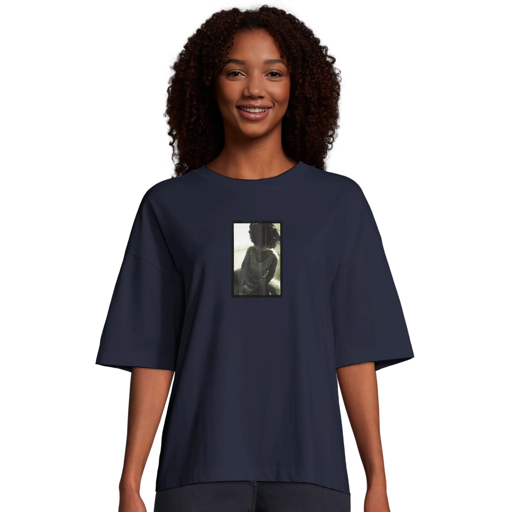 Sharing - "Little Secret" T-shirt French Navy XS 3