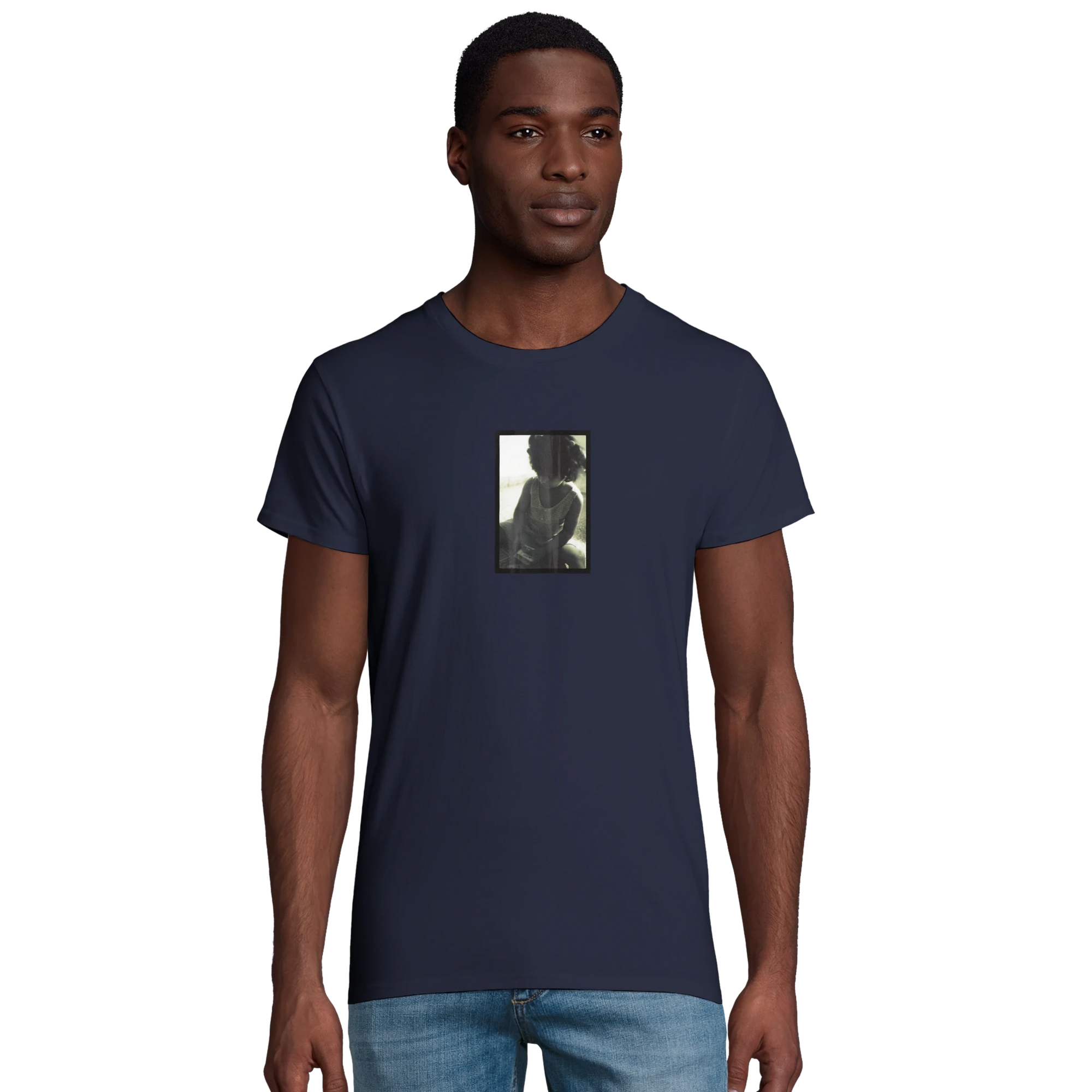 Sharing - "Little Secret" T-shirt French Navy XS 30